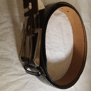 Brand New Neiman Marcus Alligator embossed belt